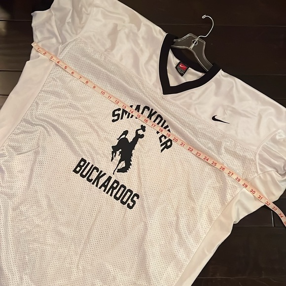 Nike white smackover buckaroos jersey 3XL EUC - Picture 5 of 7